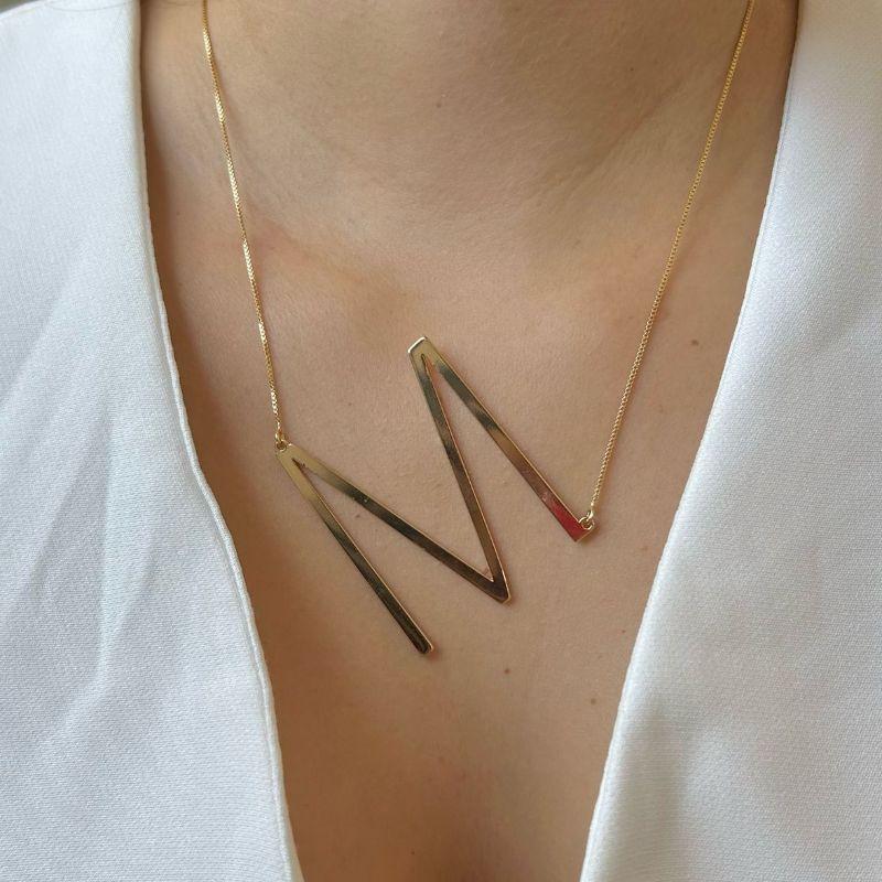 Colar Letra Grande M