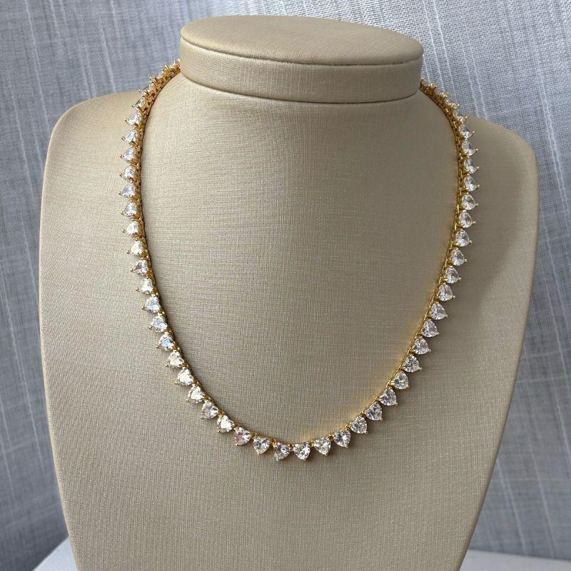 Colar Riviera Coração