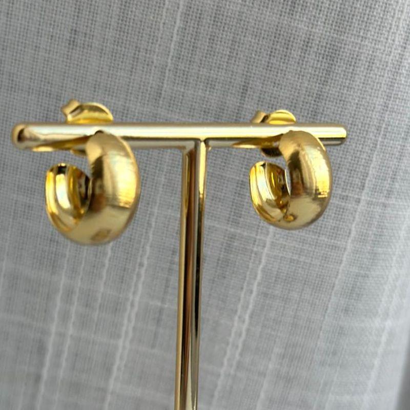 Brinco Argola Texturizada