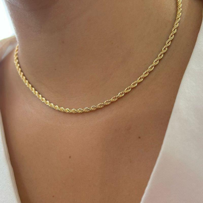 Choker Cordão Baiano 3mm