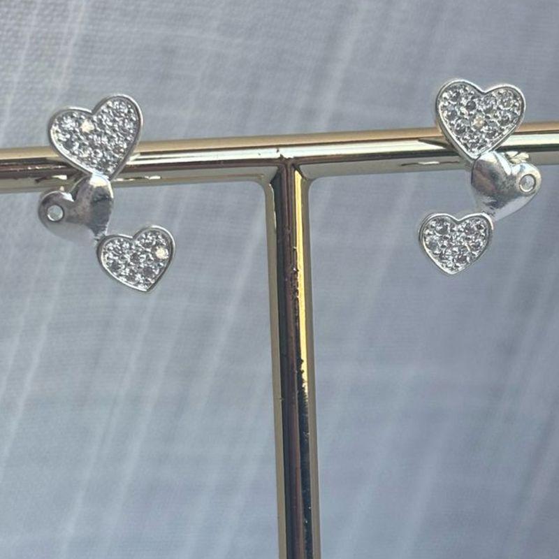 Brinco Ear Cuff Coração