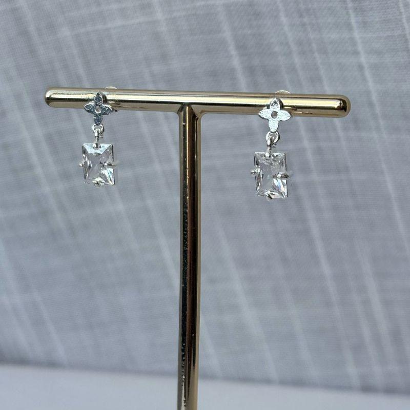 Brinco Pendurado Zircônia