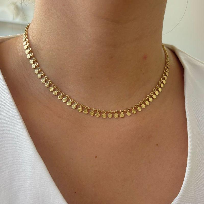 Colar Chapinha Dimantada