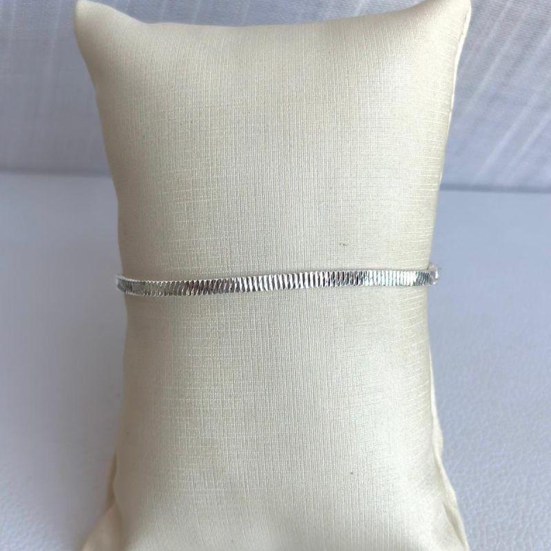 Pulseira Laminada Diamantada
