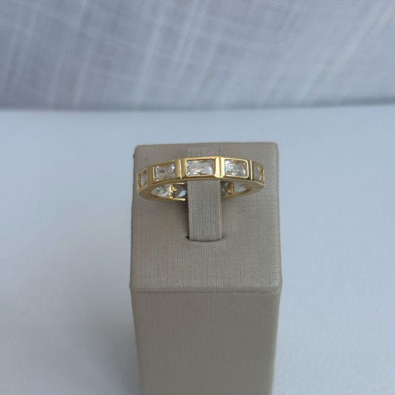 Anel  Baguete Volta Inteira