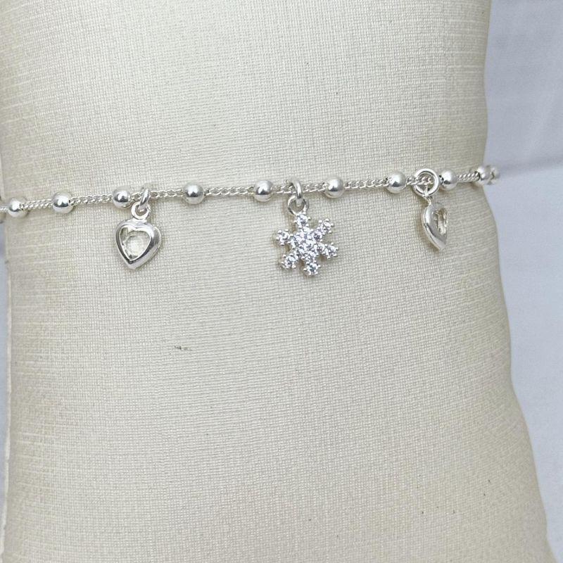 Pulseira Floco de Neve