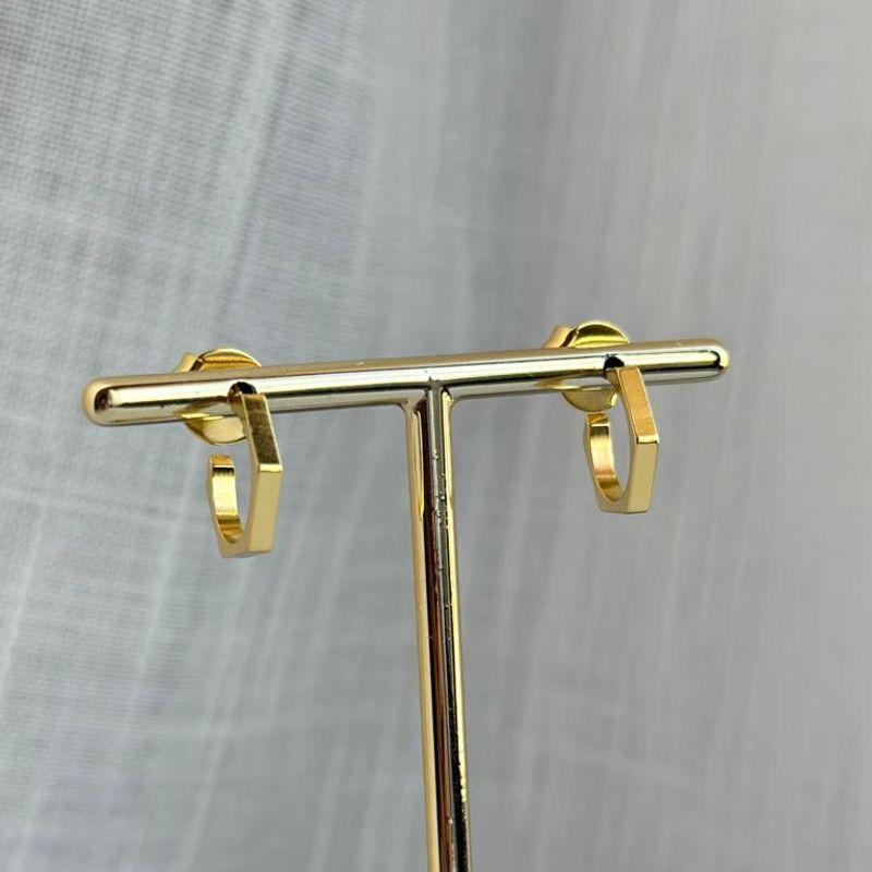 Brinco Argola Sextavado