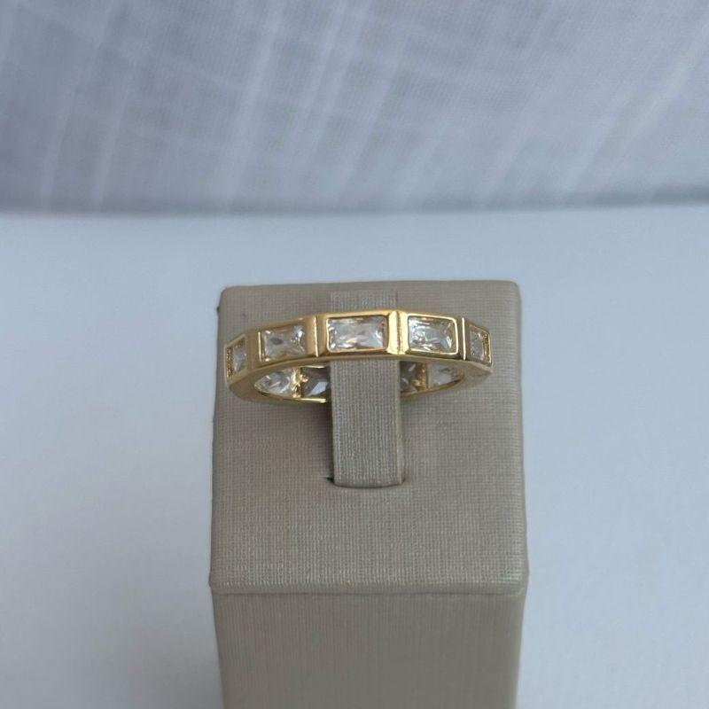 Anel  Baguete Volta Inteira