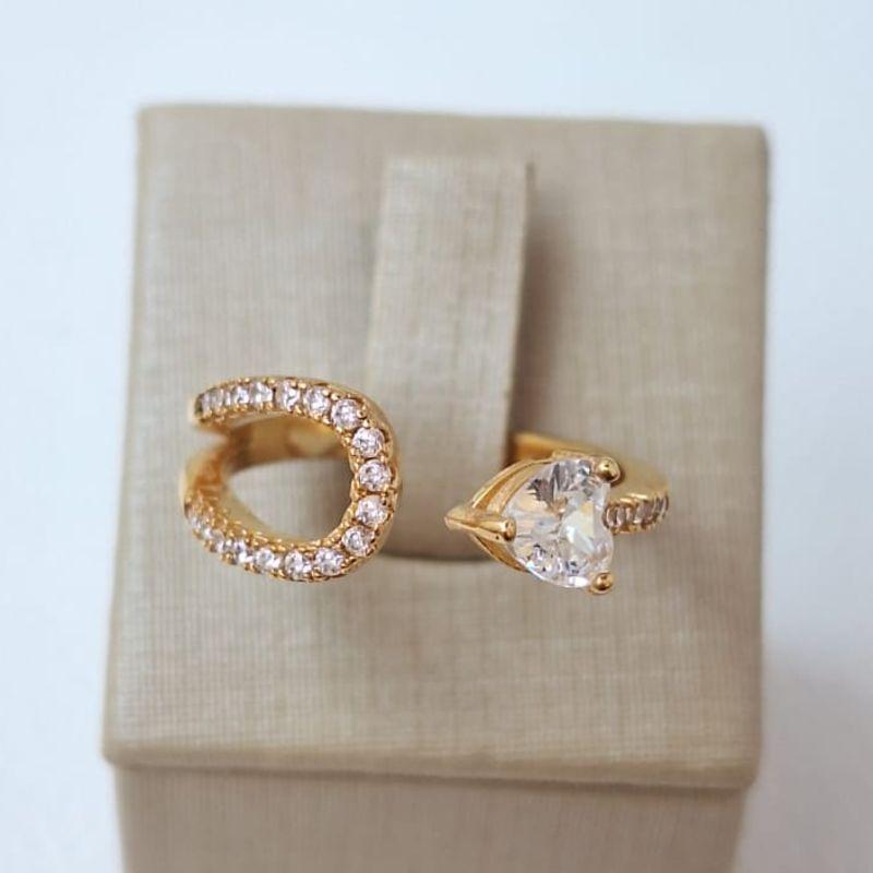 Anel Regulável Coração