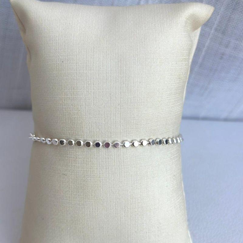 Pulseira Plaquinha Achatada