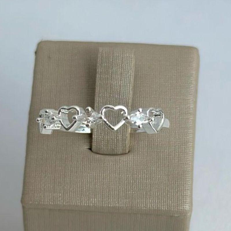 Anel Coração Vazado