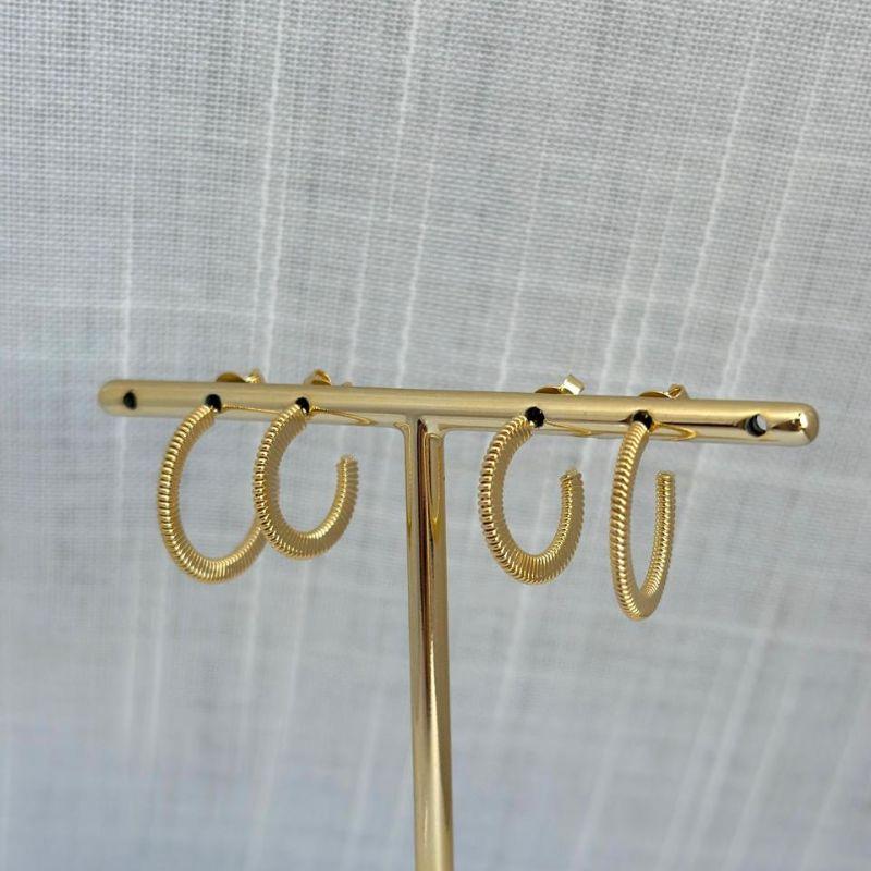 Conjunto de Argola Fina