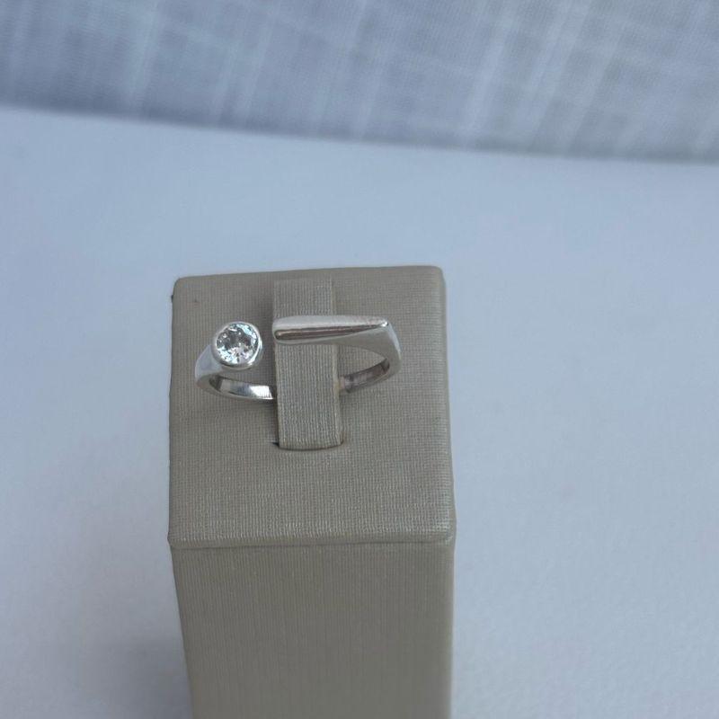 Anel Regulável Minimalista Quadrado