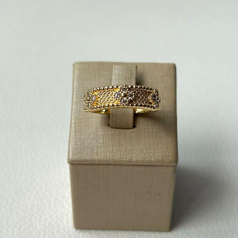 Anel Trevo Cravejado 14