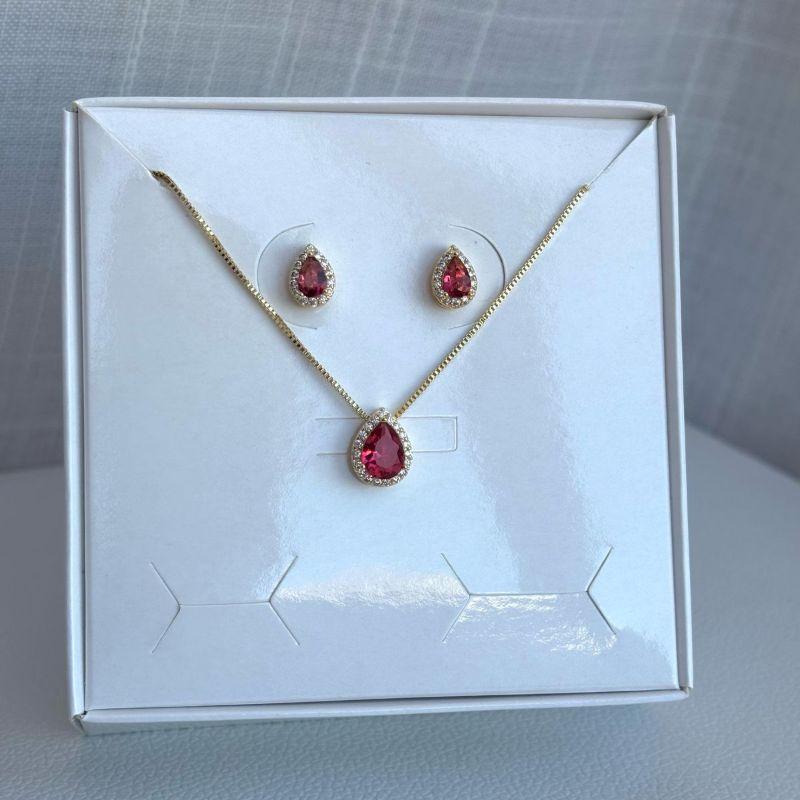 Conjunto Gota Rubi