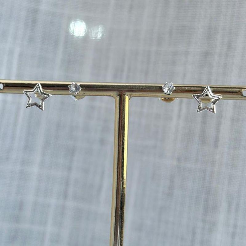 Conjunto de Brinco Estrela