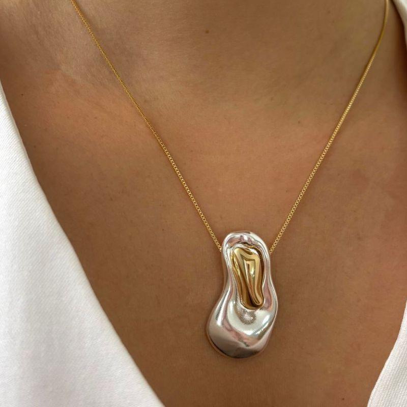 Colar Orgânico dois Banhos