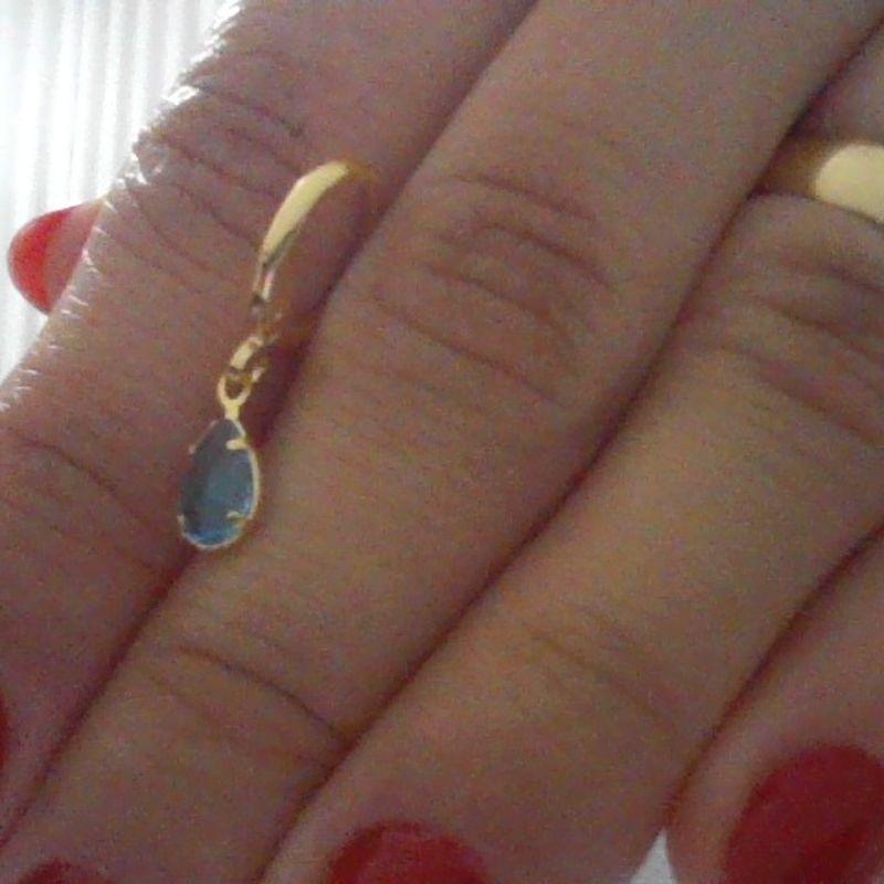 Brinco Clic Azul Claro