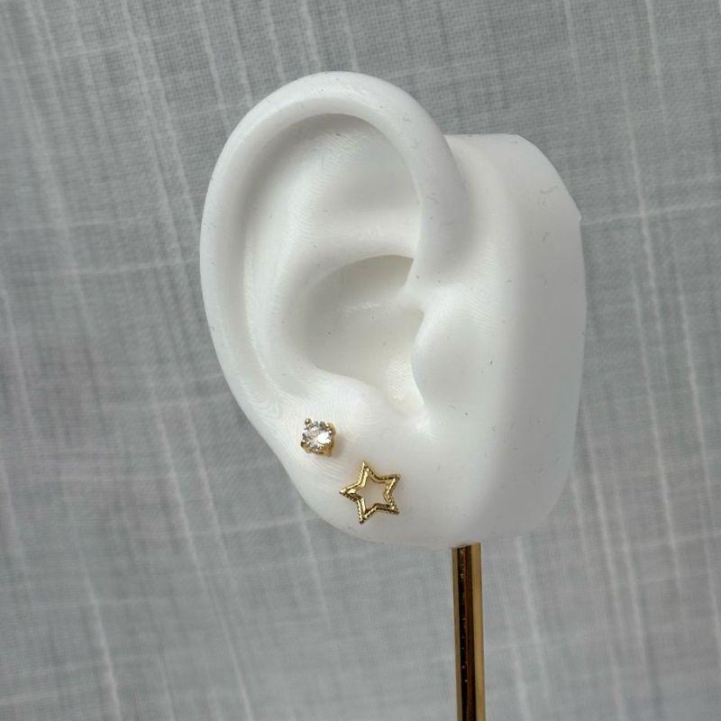 Conjunto de Brinco Estrela