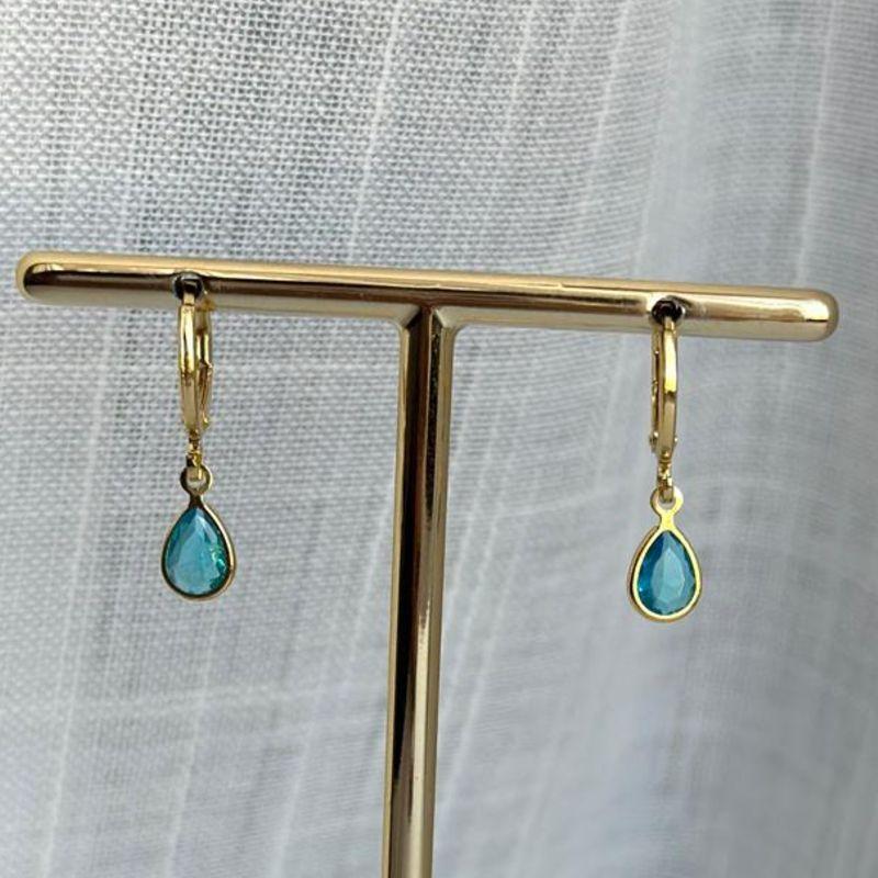 Brinco Clic Azul Claro