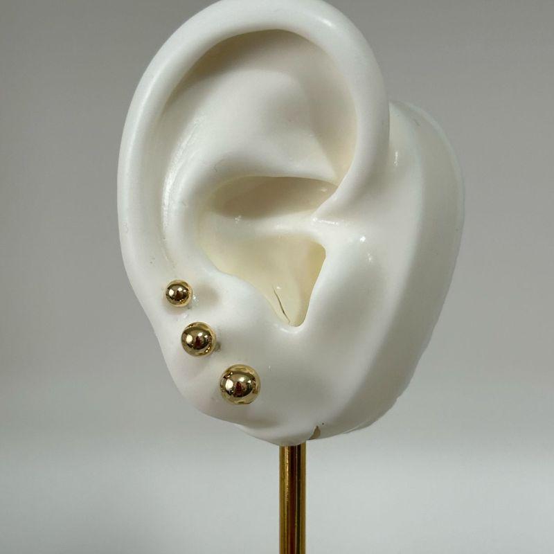 Trio de Brinco Esfera