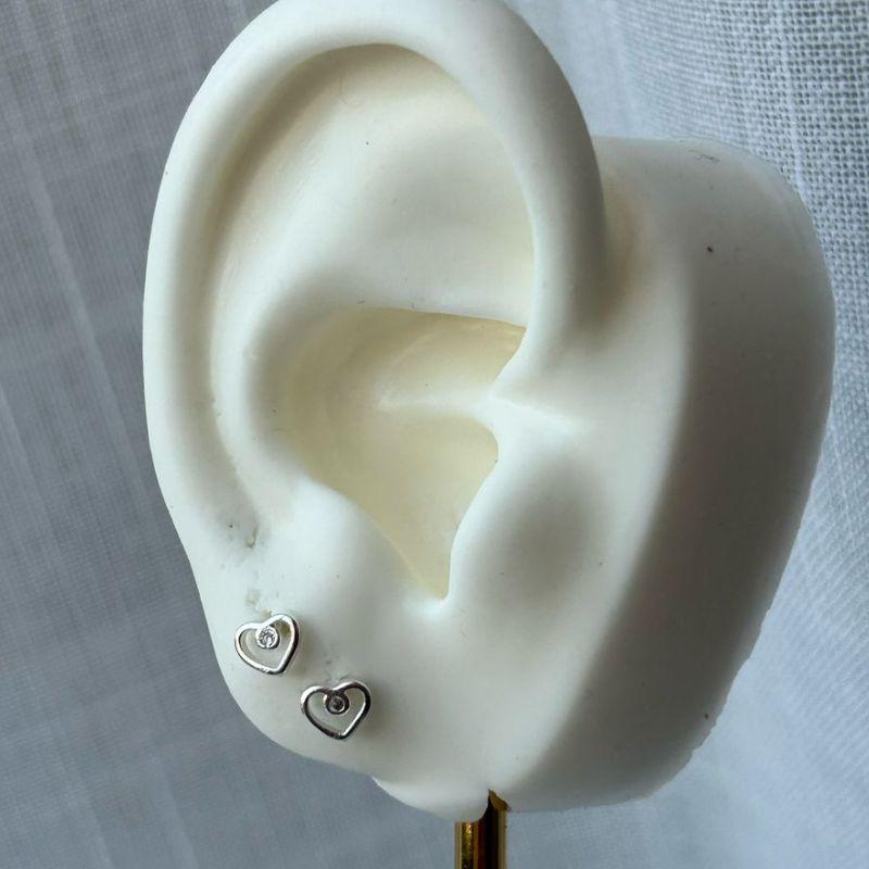 Brinco Coração Mini