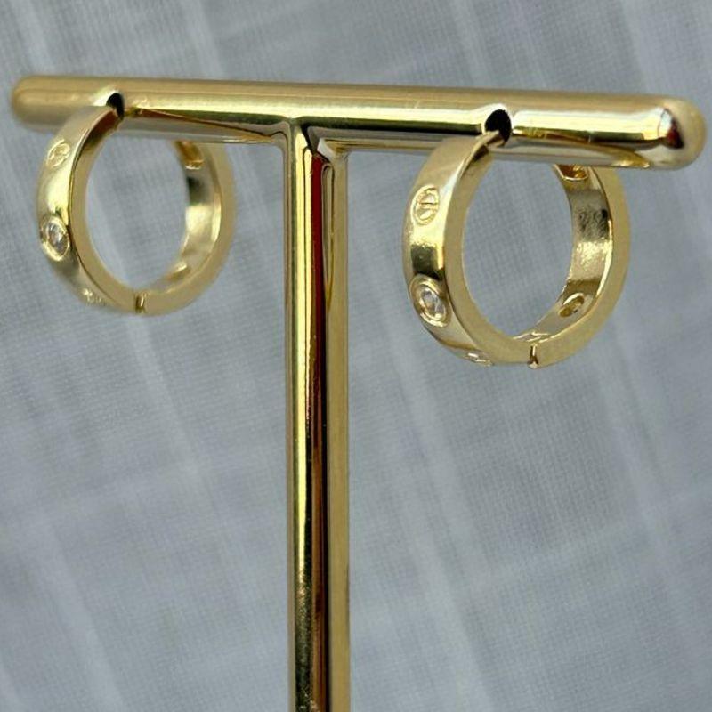 Brinco Argola Cartier M