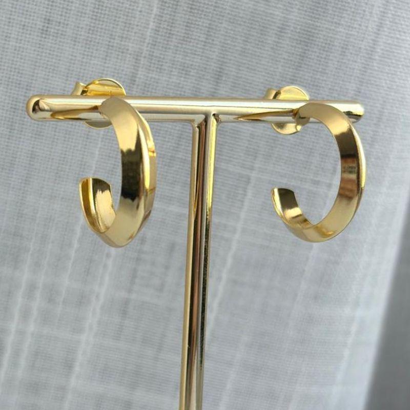 Brinco Argola Sextavado M