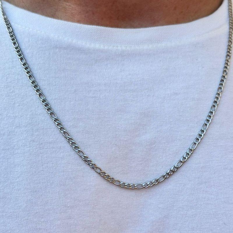 Colar Masculino 3x1 Aço