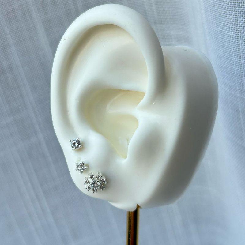 Trio de Brinco Ponto de Luz