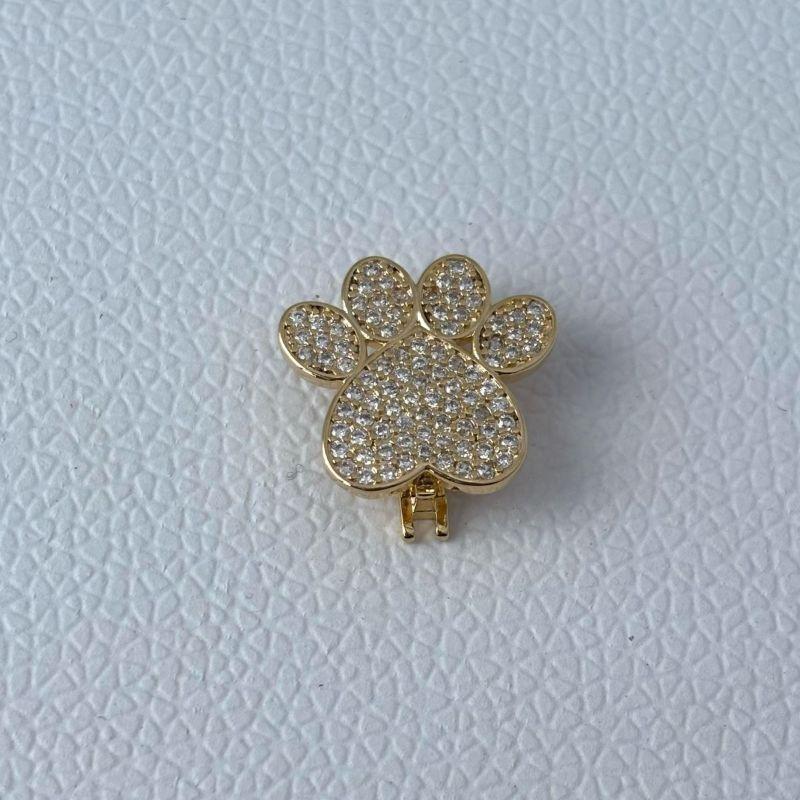 Pingente Pulseira Aço Pata