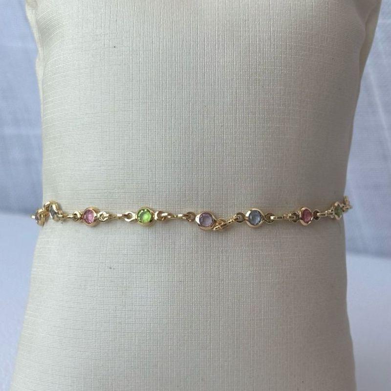 Pulseira Colorida Tons Claros