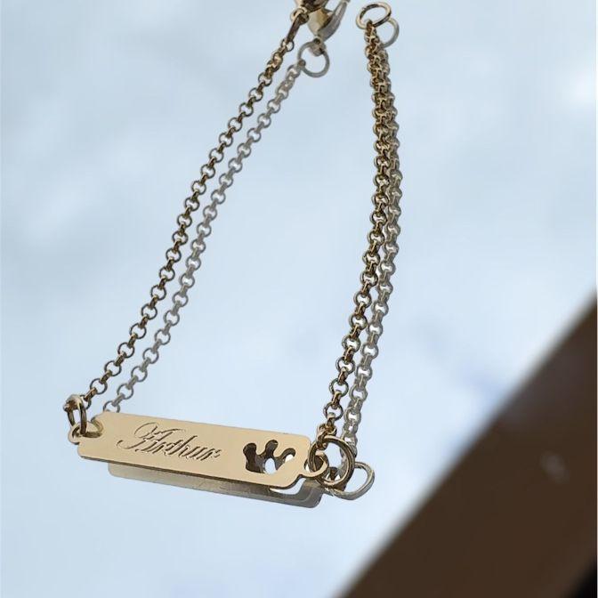 Pulseira Nome Arthur