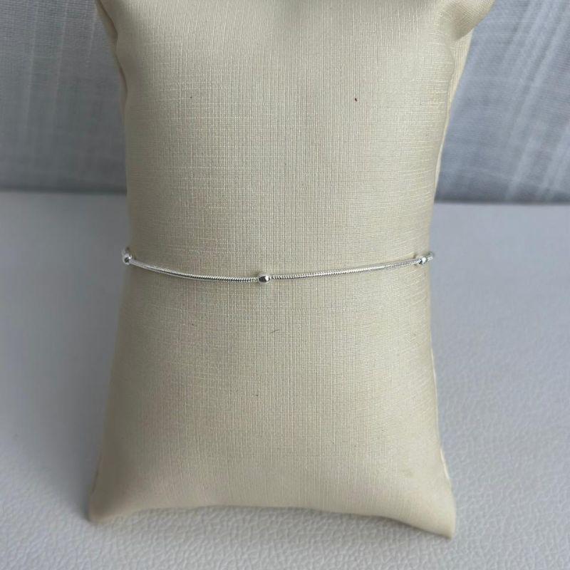 Pulseira Rabo de Rato com Bolinha