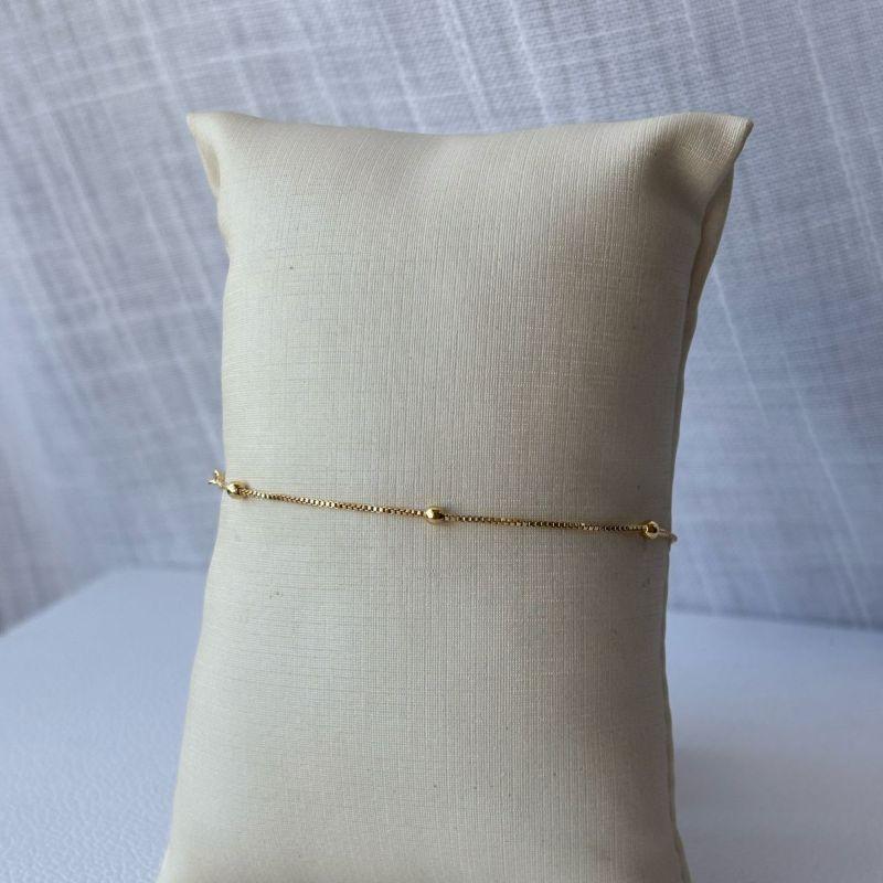 Pulseira Veneziana com Bolinha
