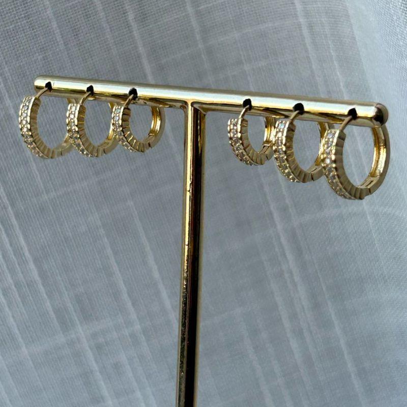 Trio de Brinco Argola