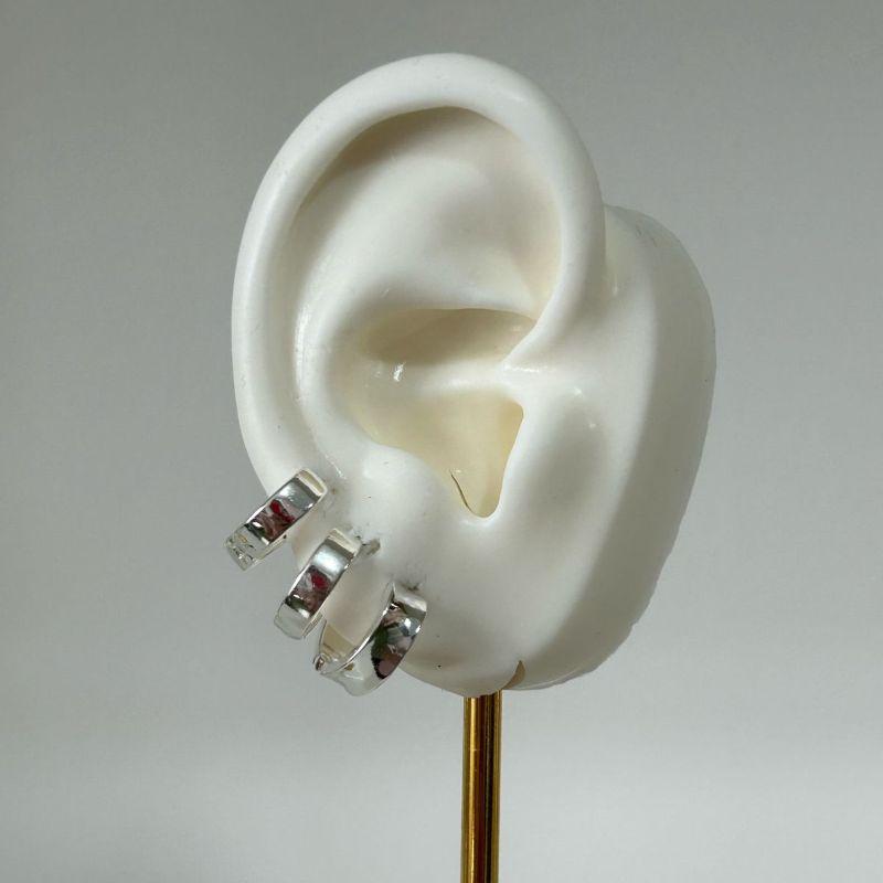 Trio de Brinco Argolinha