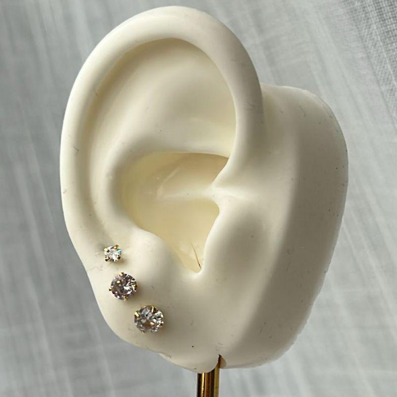 Trio de Brinco Ponto de Luz