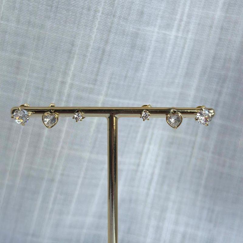 Trio de Brinco Ponto de Luz