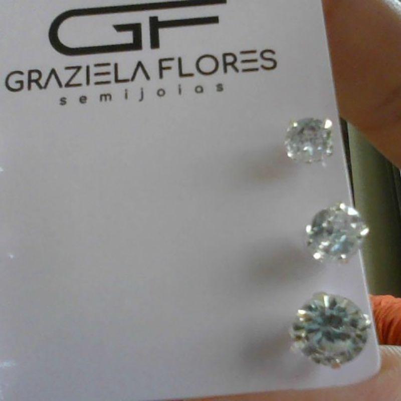 Trio de Brinco Ponto de Luz